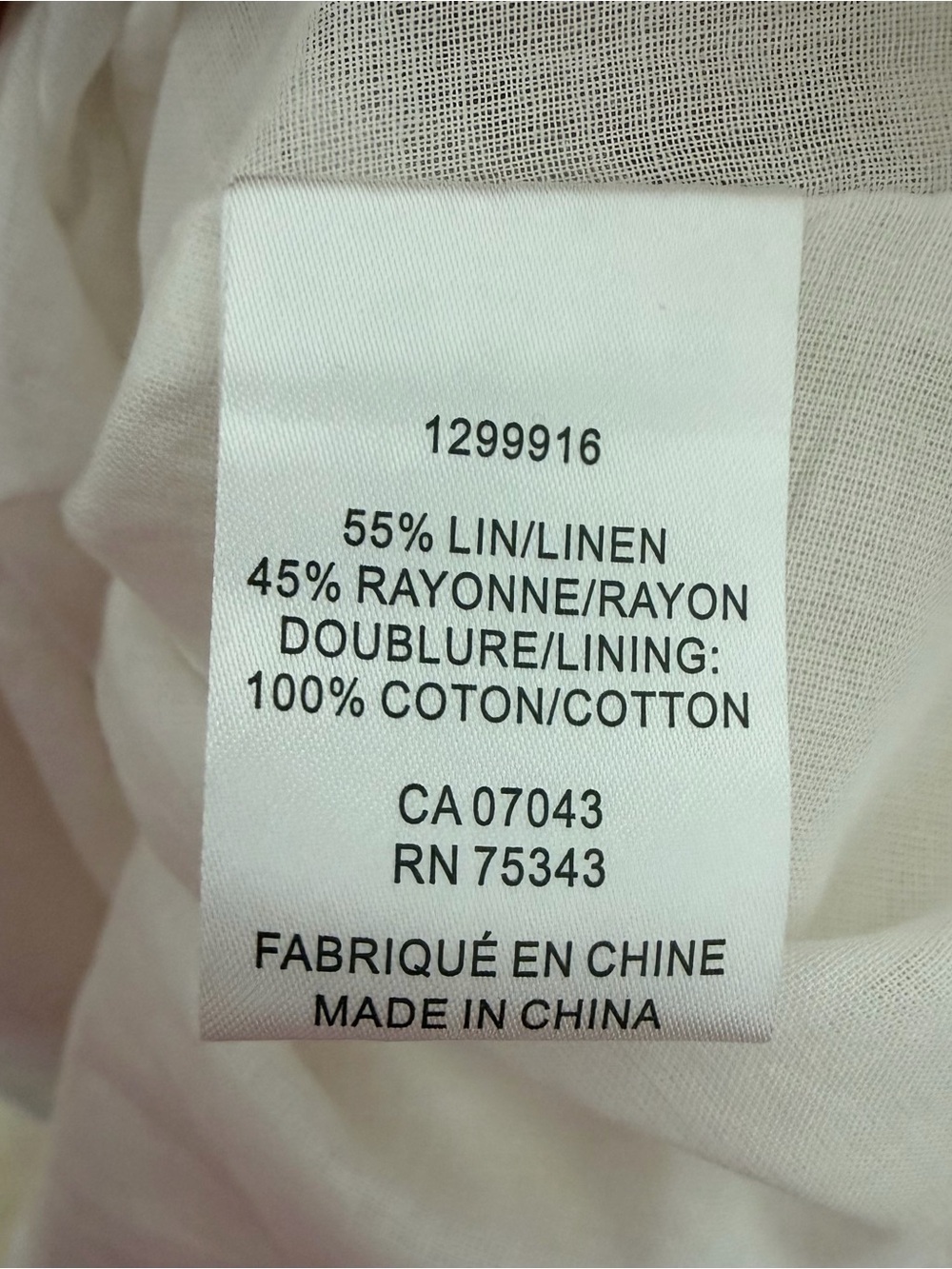 New Camila Coelho Embroidered Linen Blend Midi Dress Ivory Cottagecore Large - Picture 11 of 12